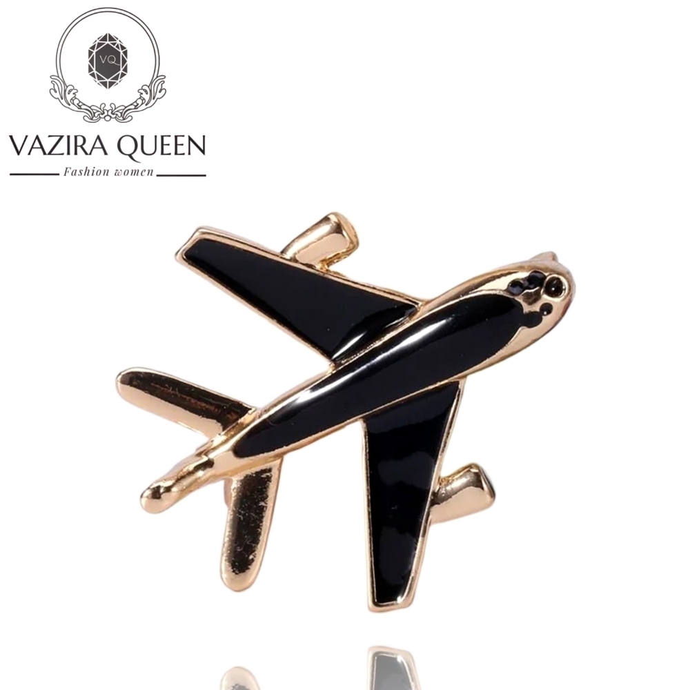 Vqairplane Brooch